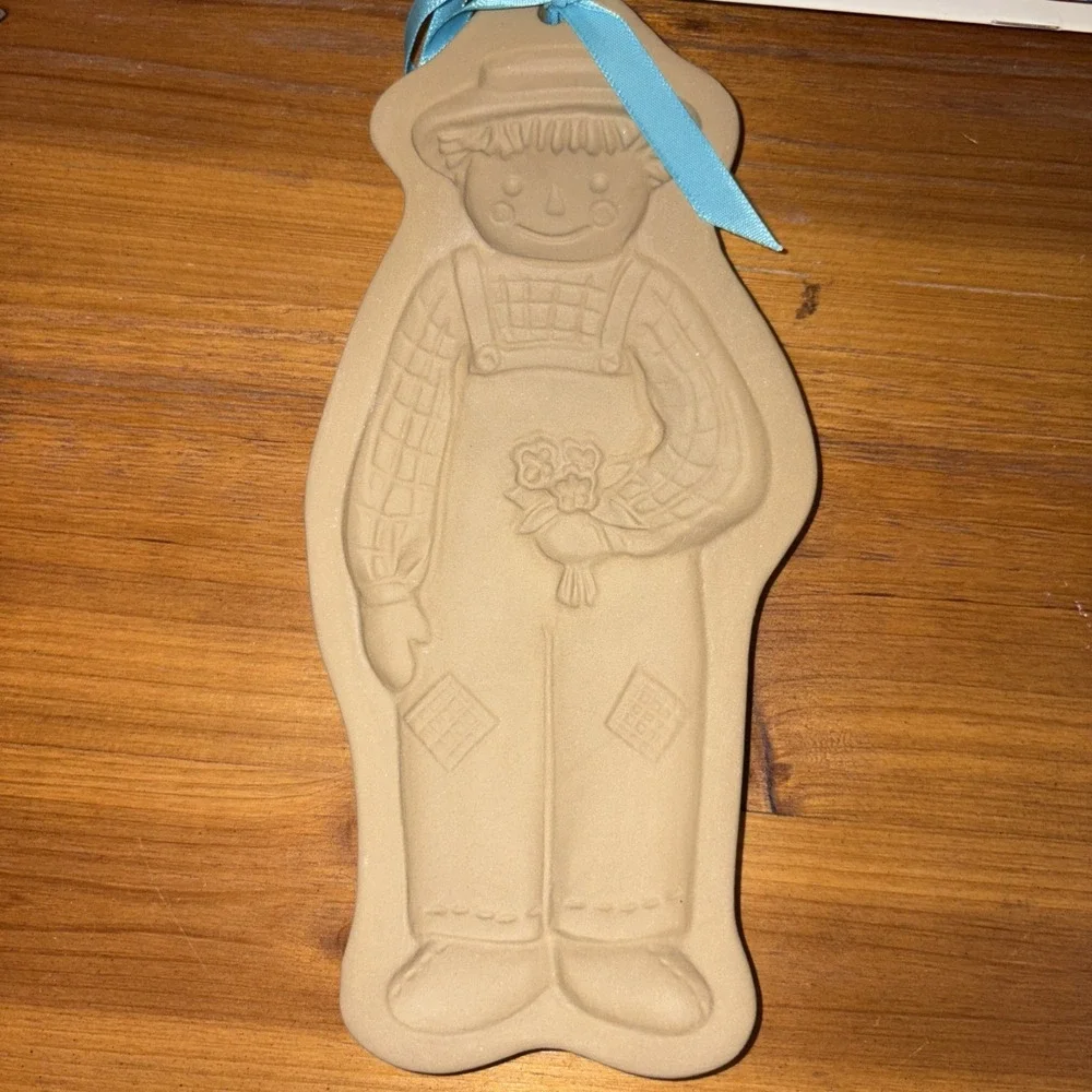 Vintage Brown Bag Cookie Molds LOT 2 Raggedy Ann & Andy 1988 Set Of Molds